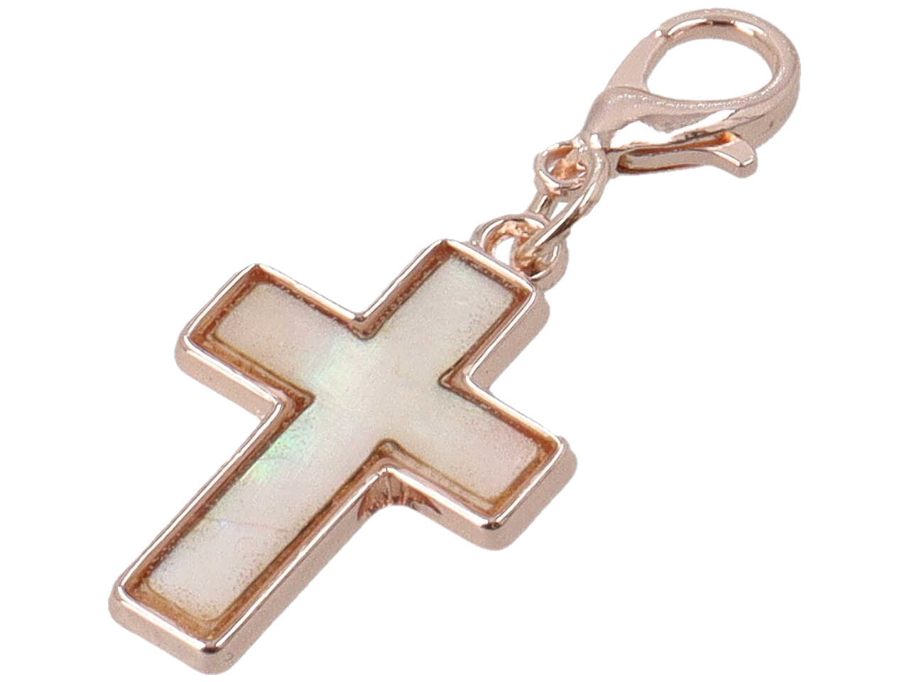 CIONDOLO CROCE ROSE GOLD FG6005R