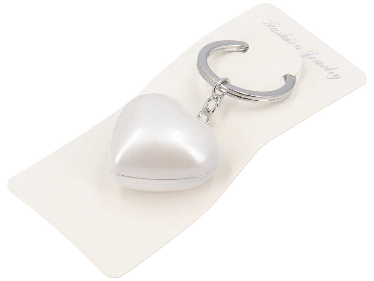PORTACHIAVI CUORE BIANCO P5006