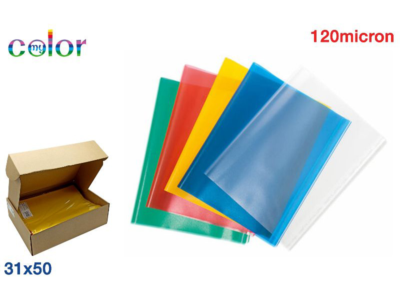 COPRILIBRO A4 120MY 31X50CM ASSORTITO