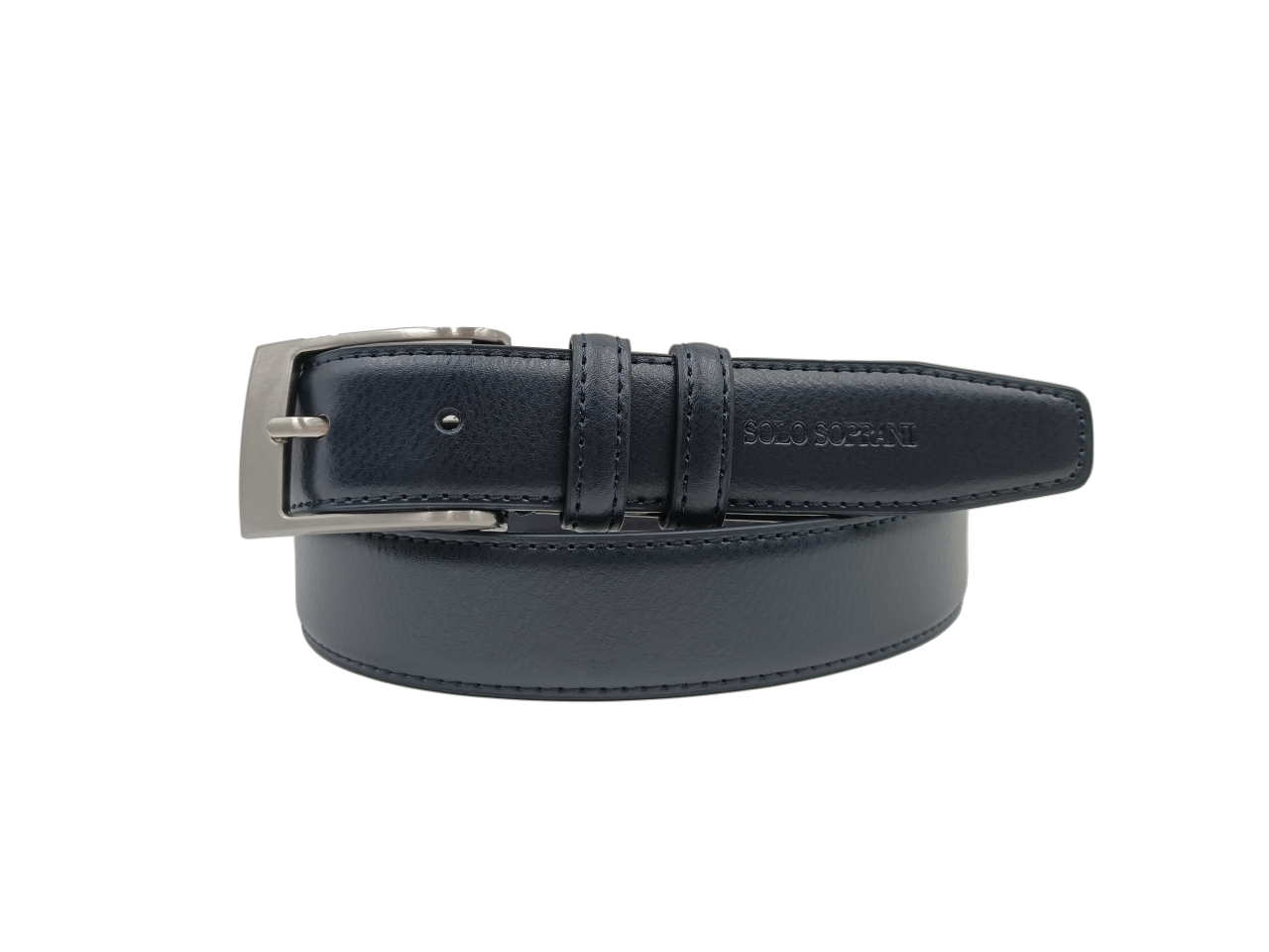 SOLO SOPRANI CINTURA UOMO NERO C2352613534000