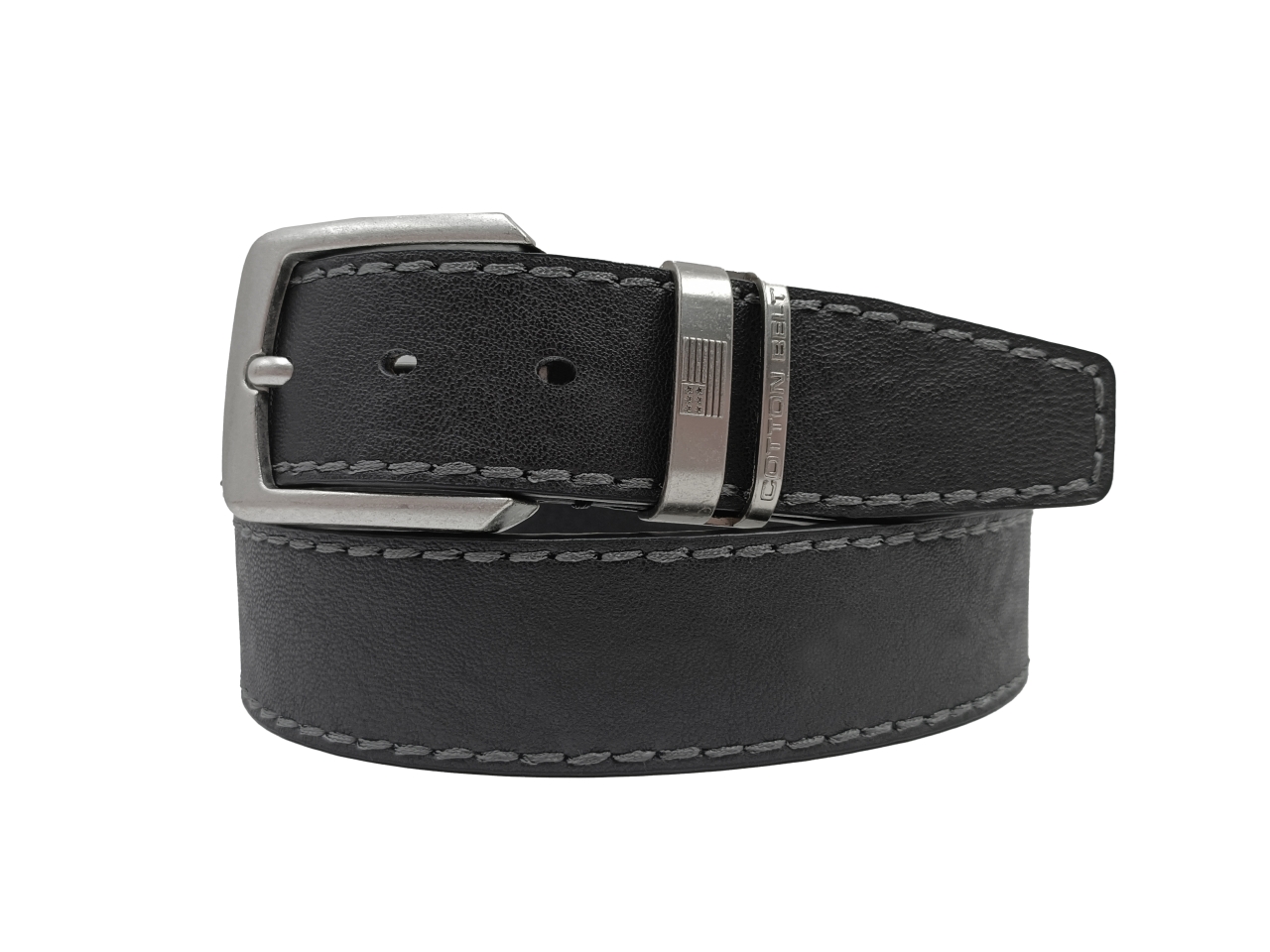 COTTON BELT CINTURA UOMO PELLE NERO C2192614049000