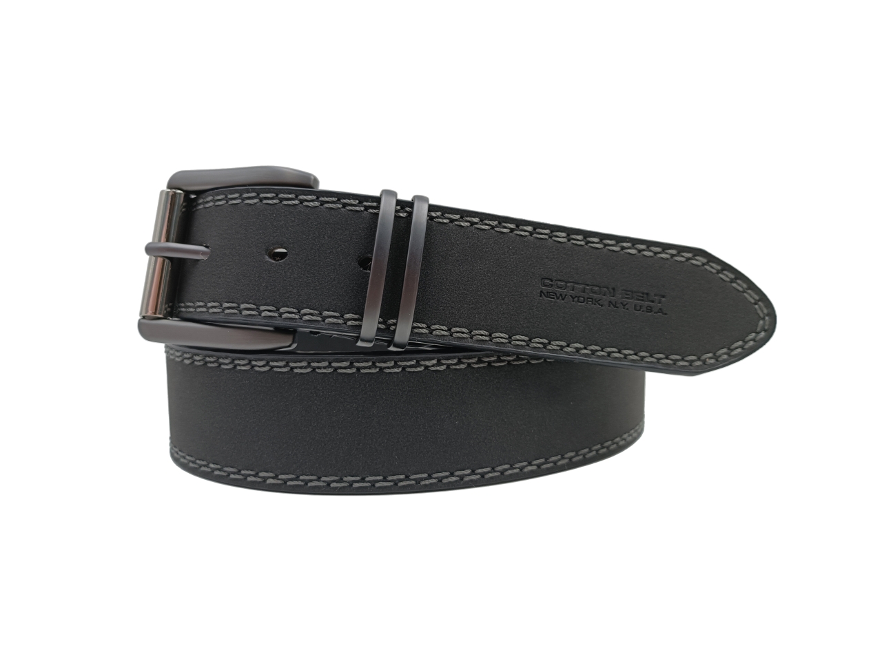 COTTON BELT CINTURA UOMO PELLE NERO C2192614052000
