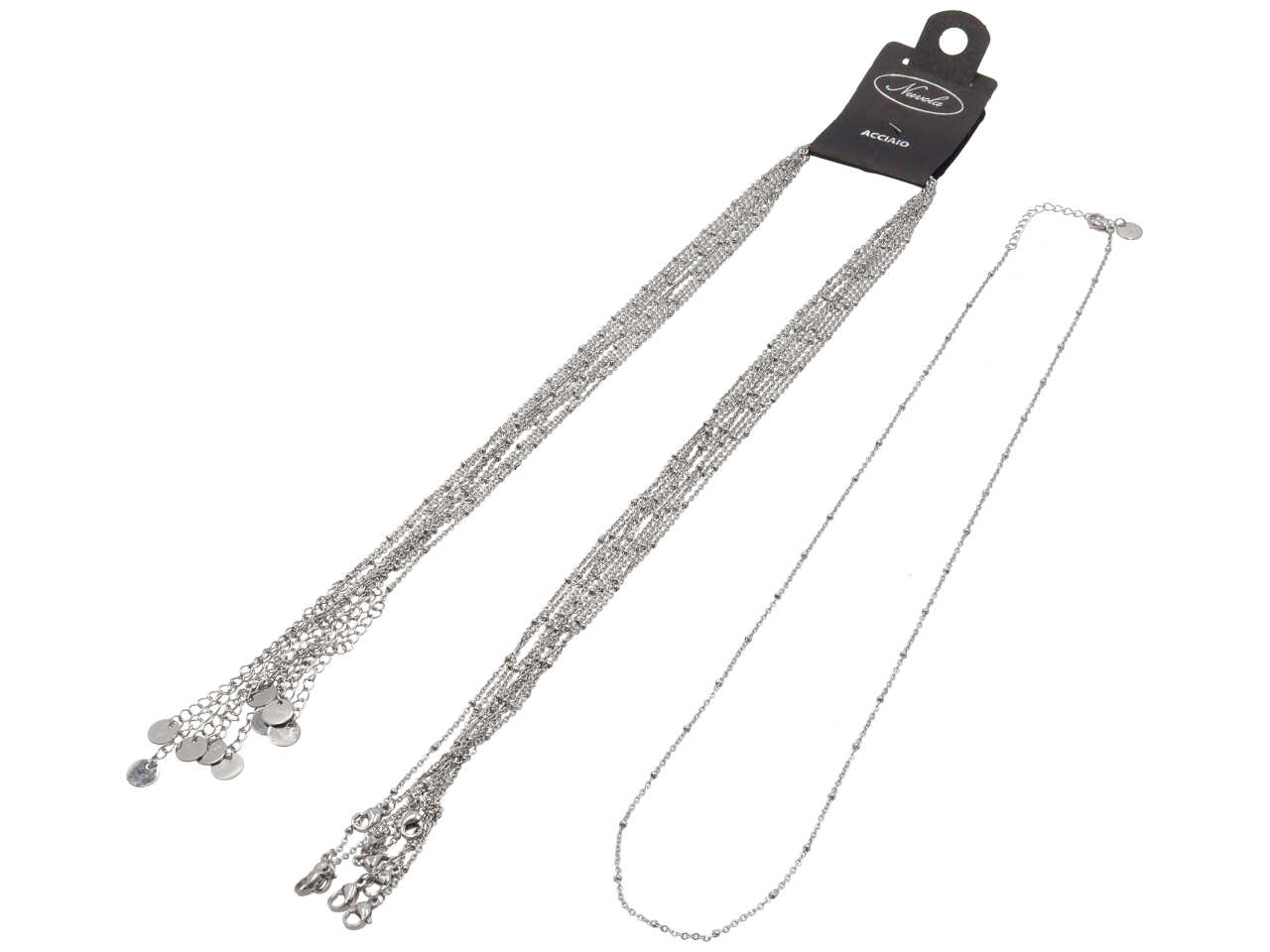 COLLANE CON SFERETTE 60CM SET DA 10 COLLANE COLLANE CON SFERETTE 60CM SET DA 10 COLLANE