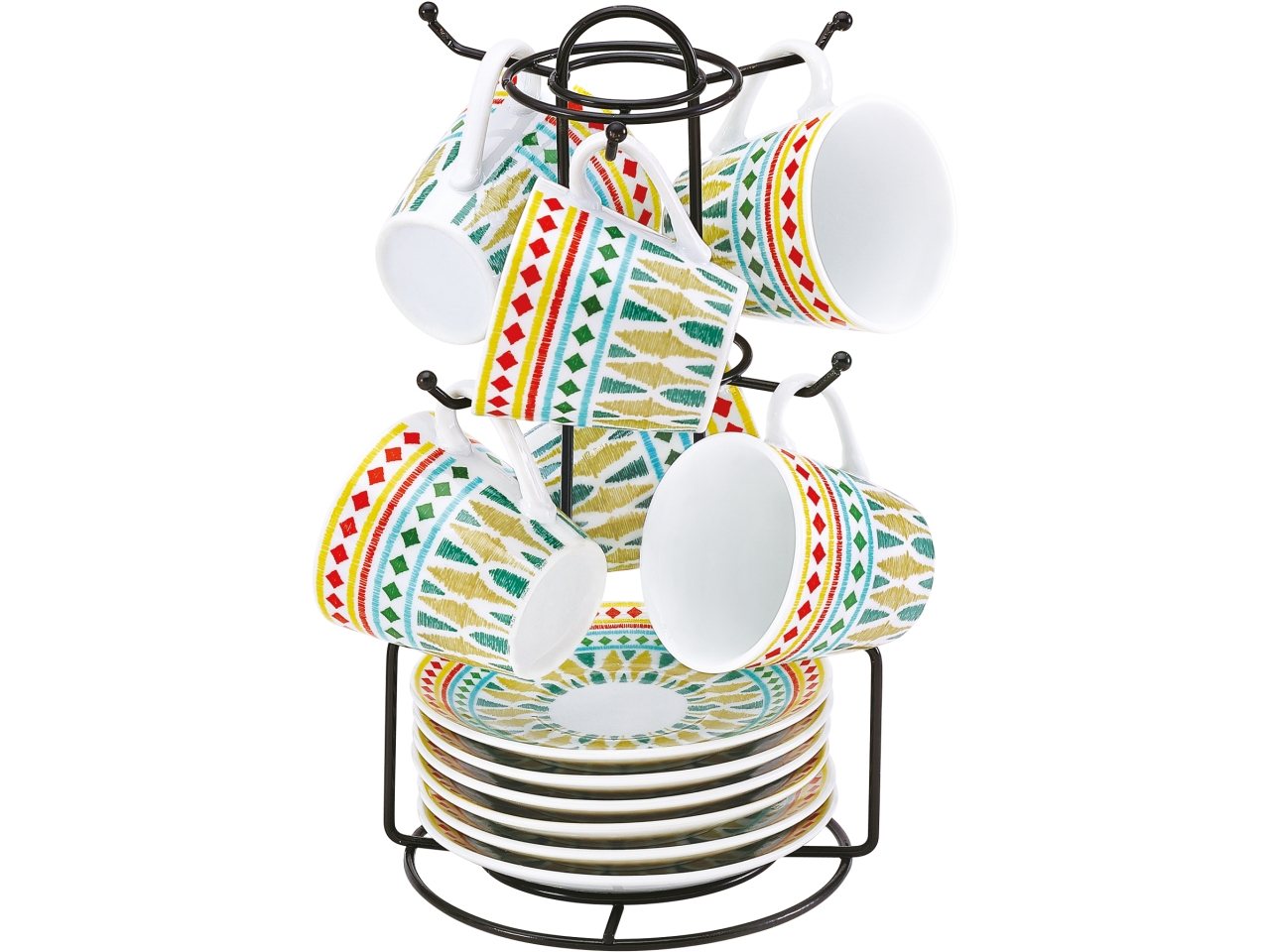 GRACE CAFFE’ CON PIATTINI+APPENDINO SET 6PZ 25565 GRACE CAFFE’ CON PIATTINI+APPENDINO SET 6PZ 25565