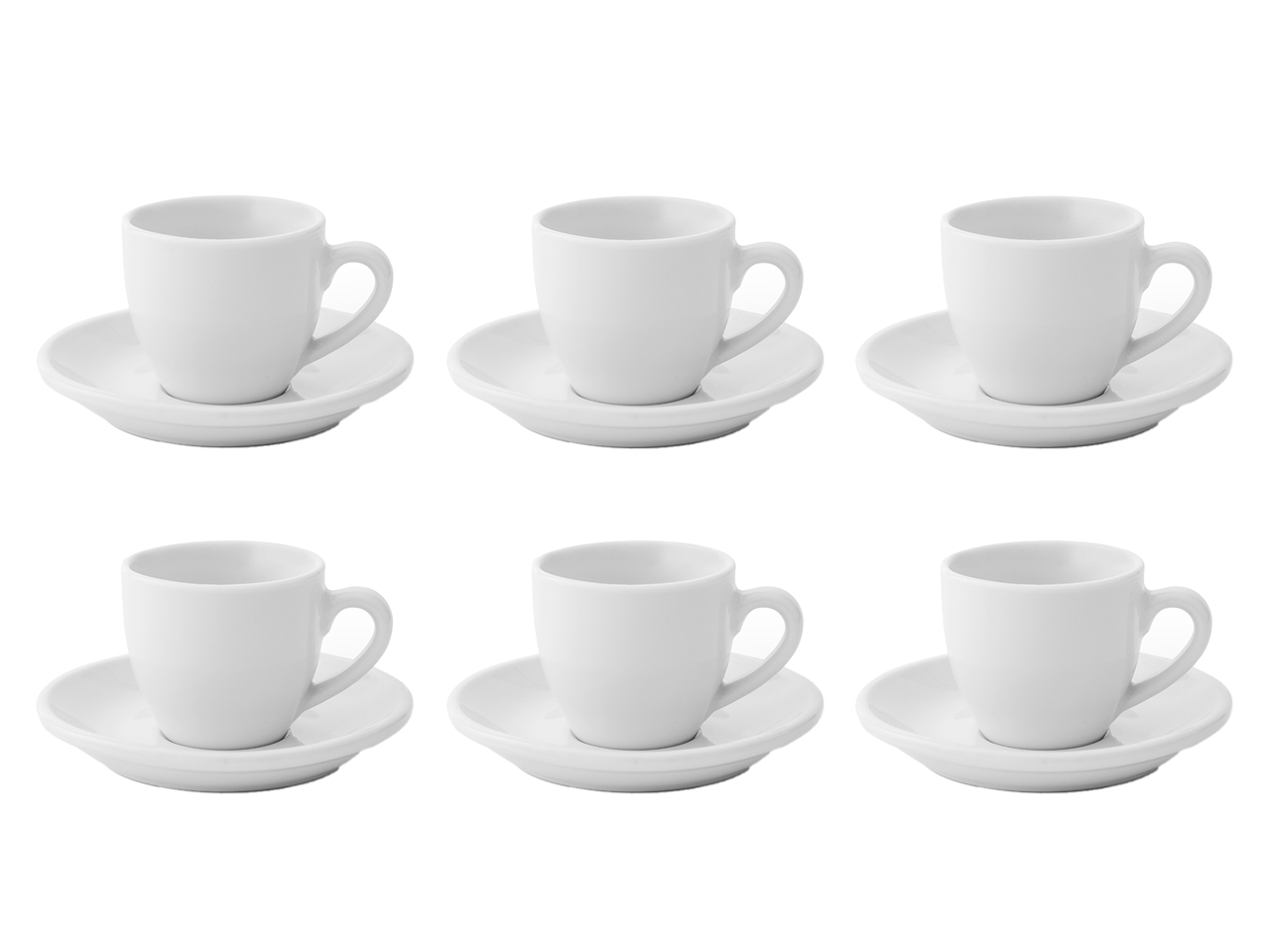 HOTEL SET CAFFE’ CON PIATTO X6 25666 HOTEL SET CAFFE’ CON PIATTO X6 25666
