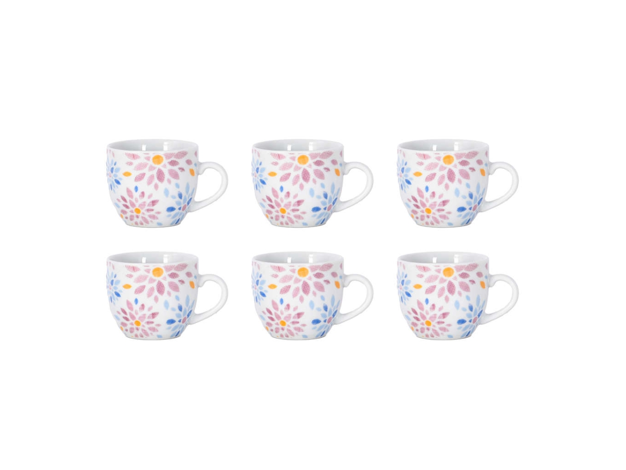 SAINT TROPEZ SET CAFFE’ SENZA PIATTO SET 6PZ 25693 SAINT TROPEZ SET CAFFE’ SENZA PIATTO SET 6PZ 25693