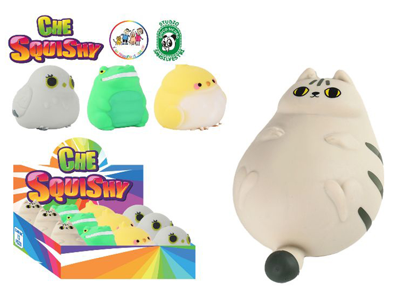 SQUISHY 11CM ANIMALI
