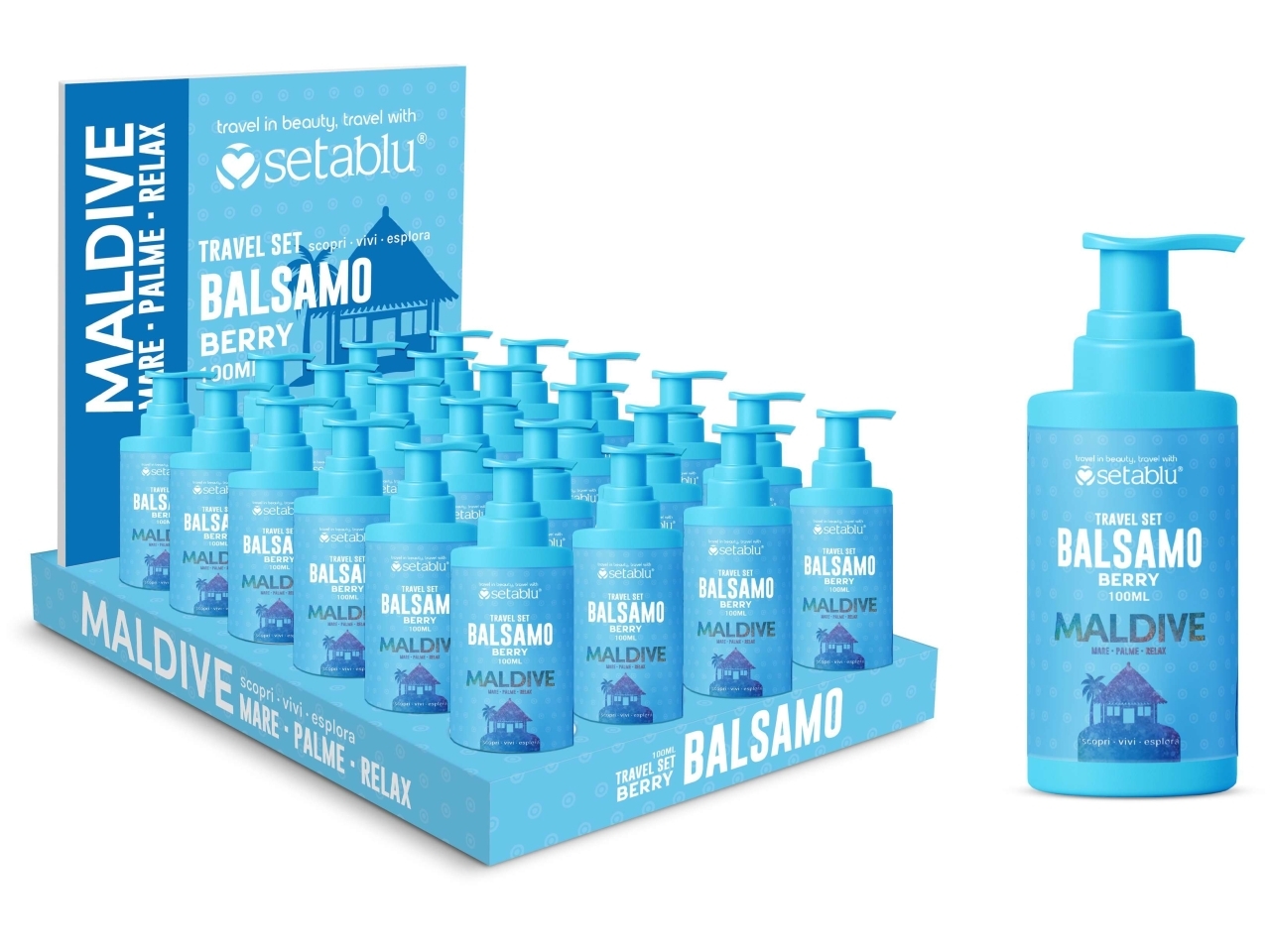 BALSAMO 100ML BERRY LINEA TRAVEL 62651