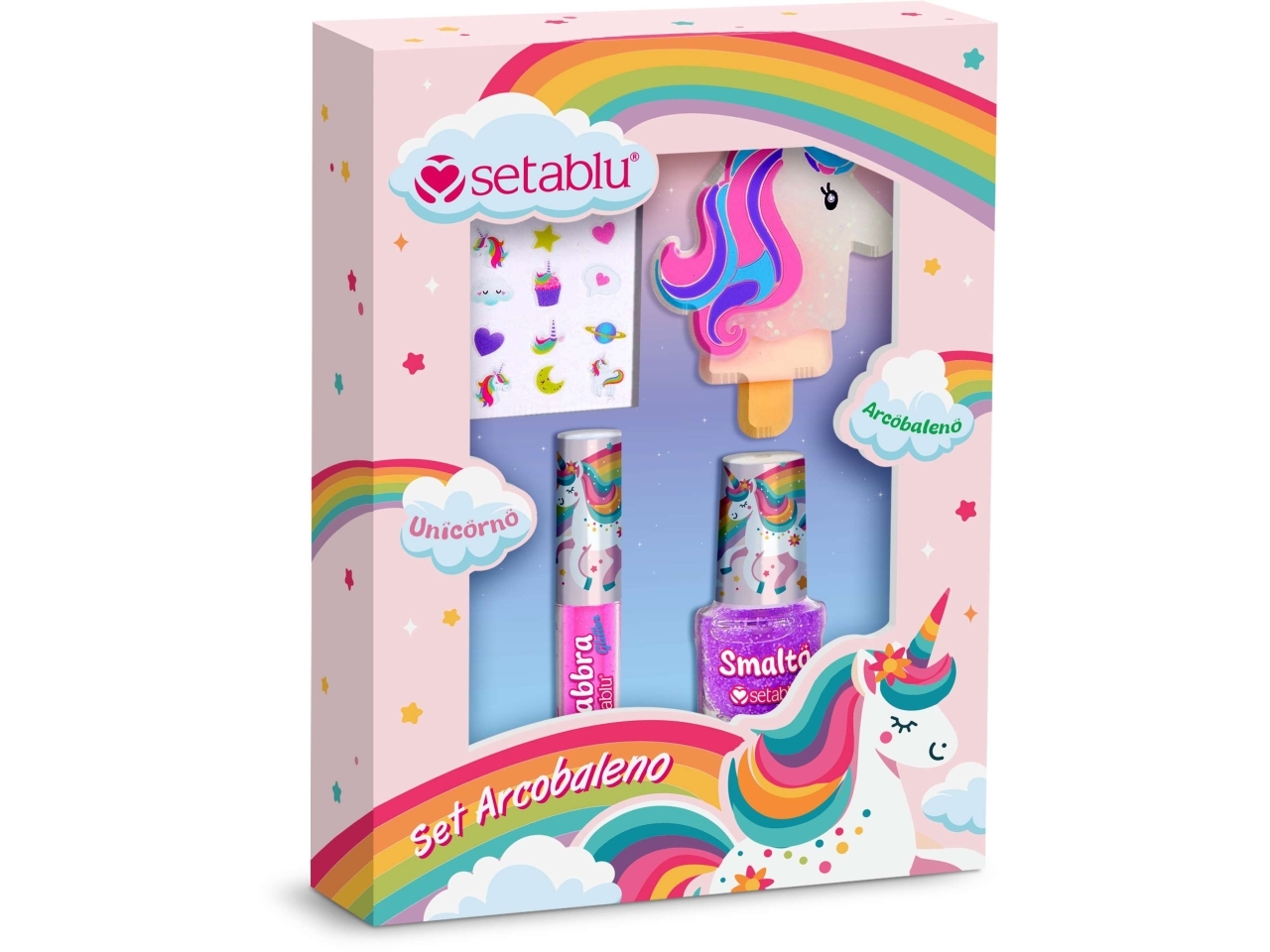 SET MAKE UP ARCOBALENO SET DA 4 PEZZI 62031