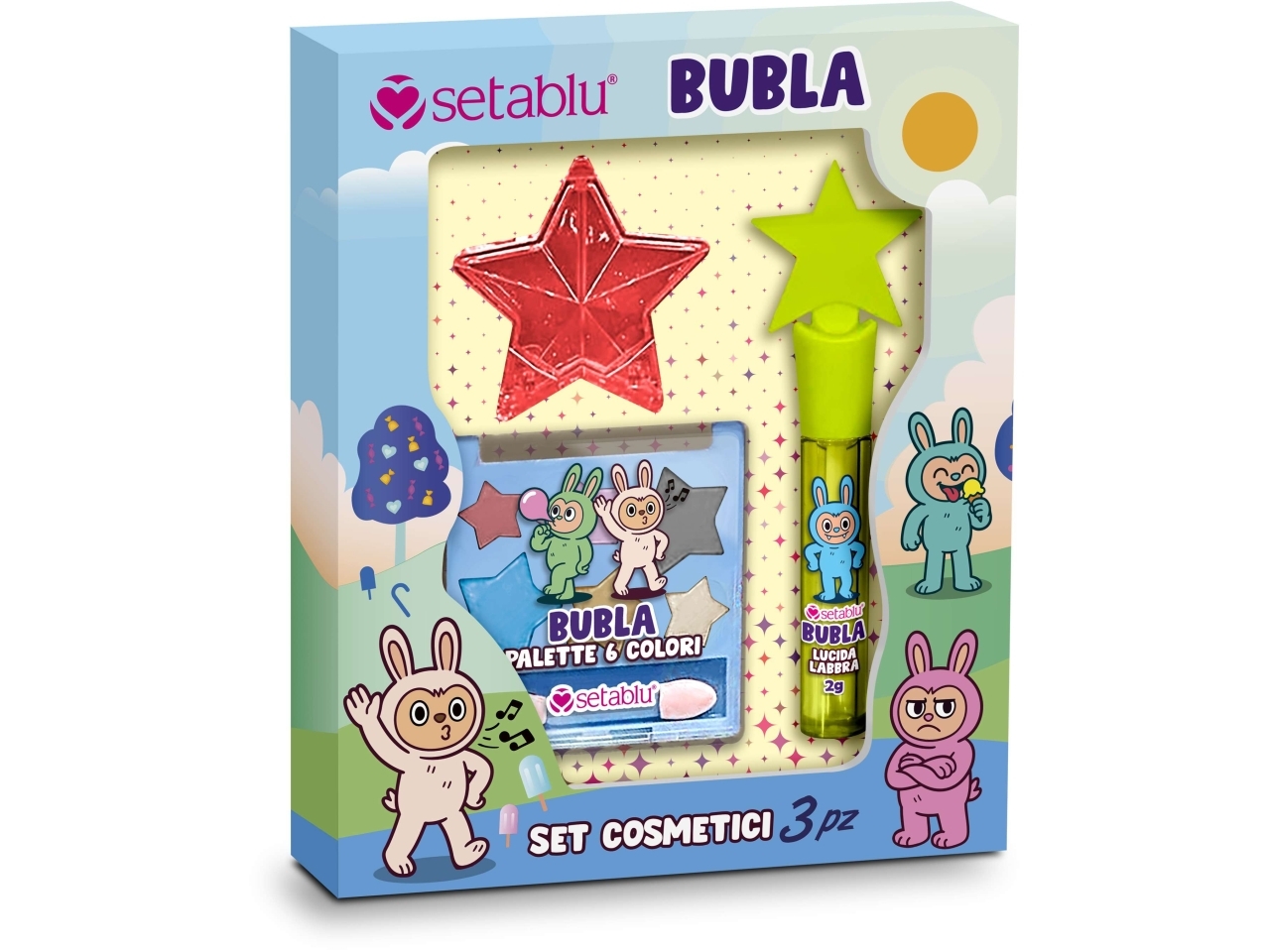 SET MAKE UP STELLE SET DA 3 PEZZI 62032