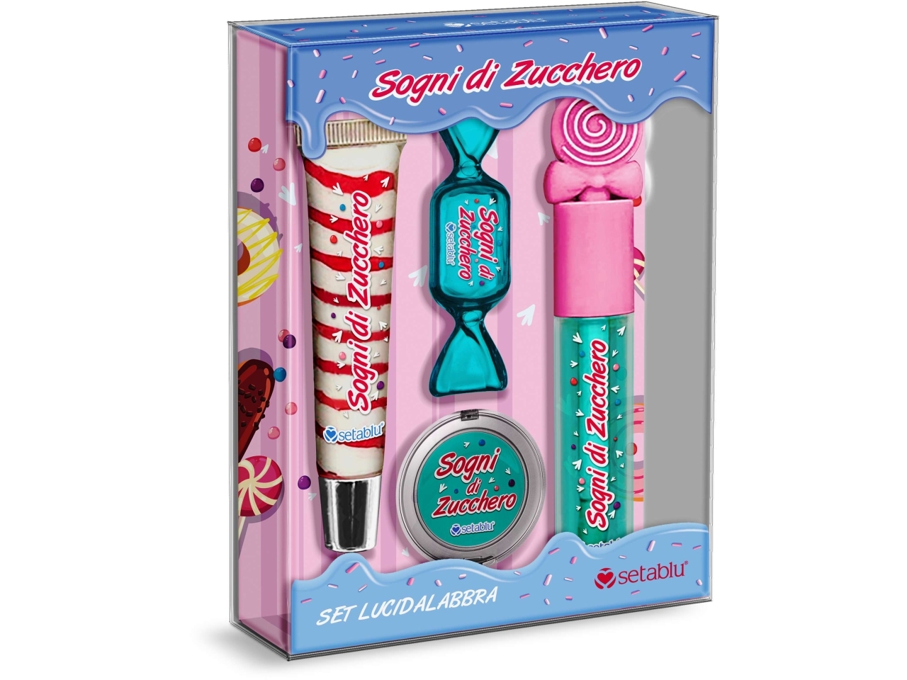 SET LUCIDALABBRA SOGNI DI COLORI SET DA 4 PEZZI 62
