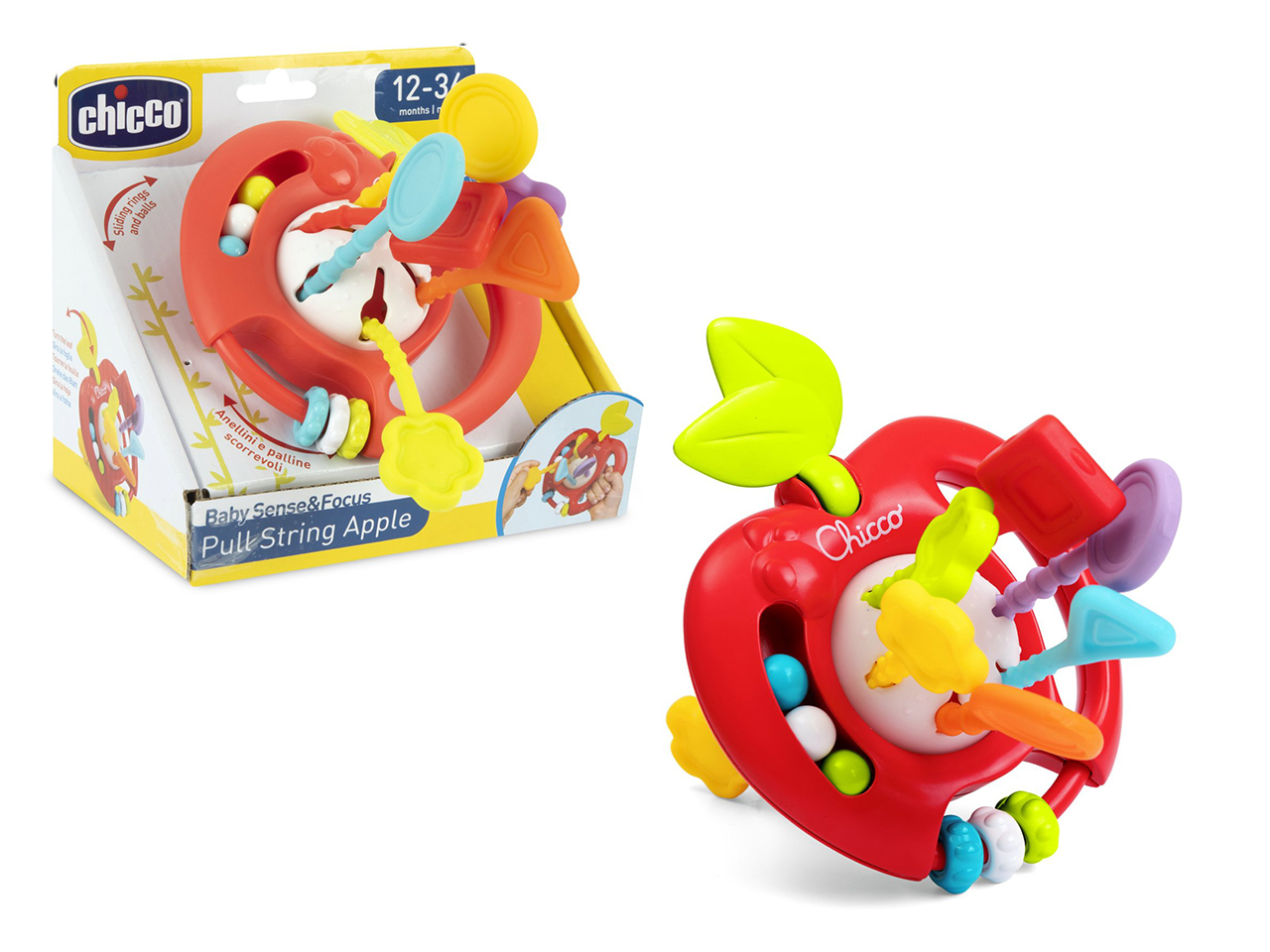 CHICCO GIOCO PULL STRING MELA 00012348000000 CHICCO GIOCO PULL STRING MELA 00012348000000