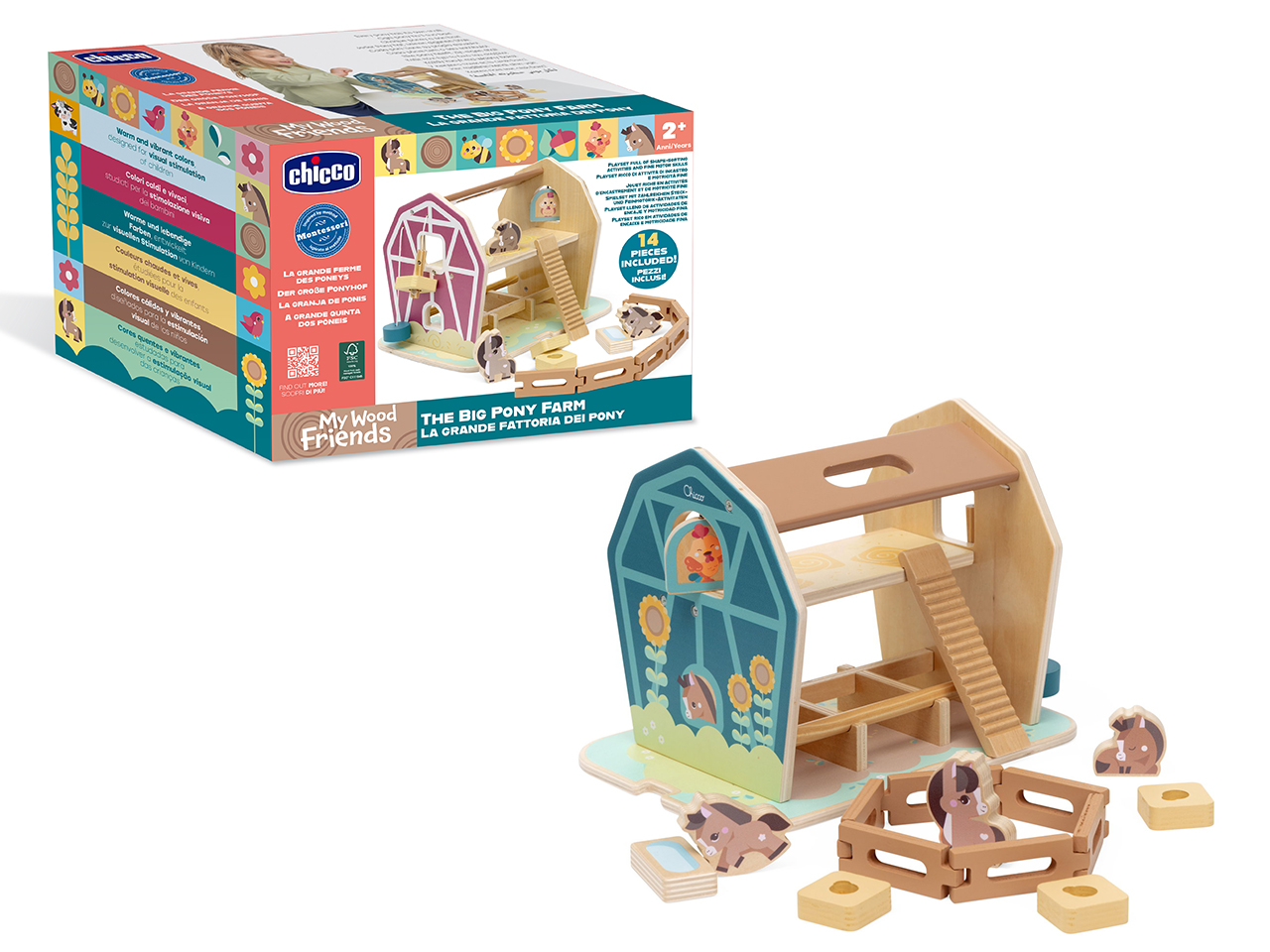 CHICCO GIOCO LEGNO DELUXE STALLA 00012386000000 CHICCO GIOCO LEGNO DELUXE STALLA 00012386000000
