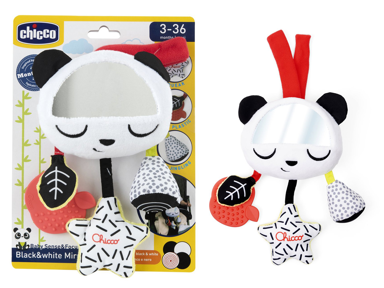 CHICCO GIOCO SPECCHIETTO BIANCO E NERO 00012552000 CHICCO GIOCO SPECCHIETTO BIANCO E NERO 00012552000