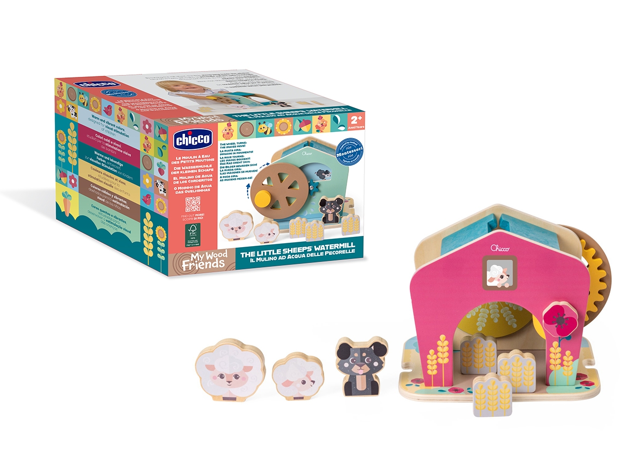 CHICCO LEGNO MULINO PECORE E CANE 00012683000000 CHICCO LEGNO MULINO PECORE E CANE 00012683000000