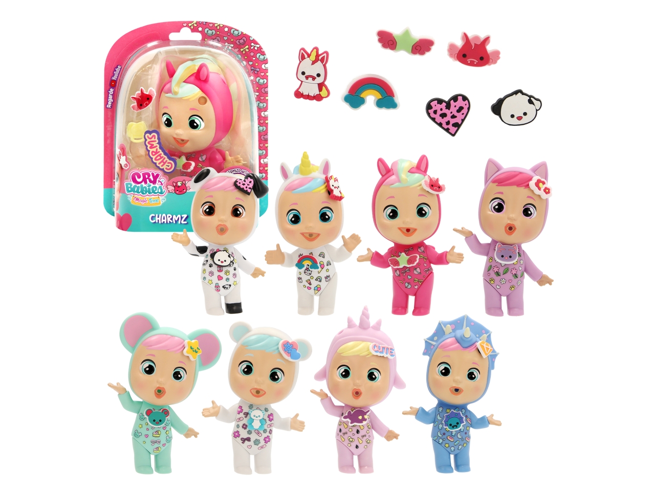 CRY BABIES CHARMZ 8 ASS 929708