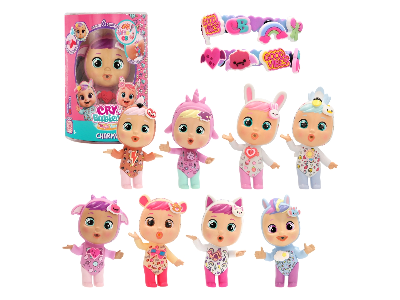 CRY BABIES CHARMZ 8 ASS 929722