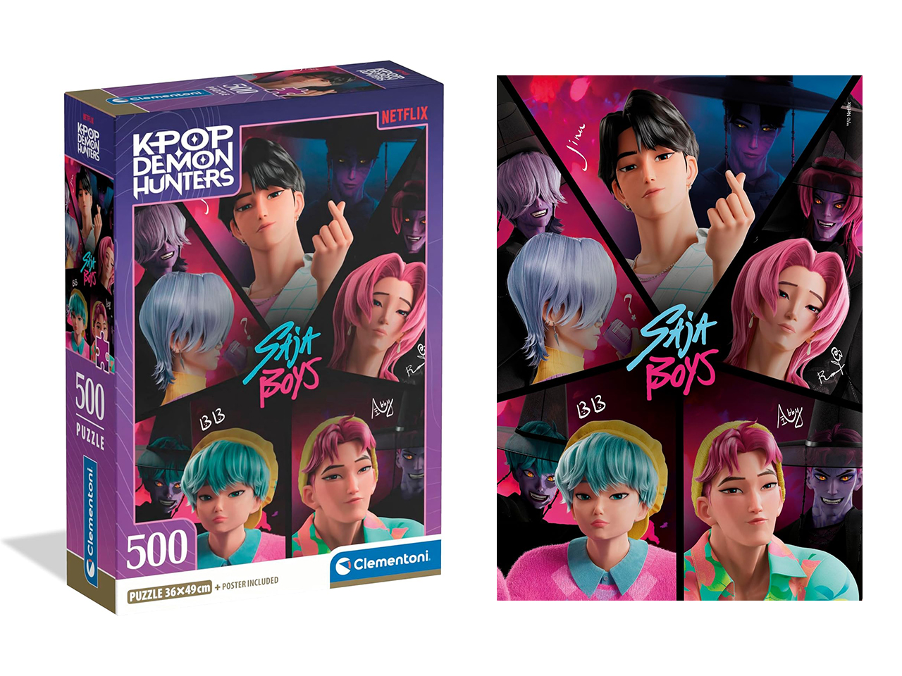 PUZZLE 500 KPOP DEMON HUNTERS COMPACT 35625.6