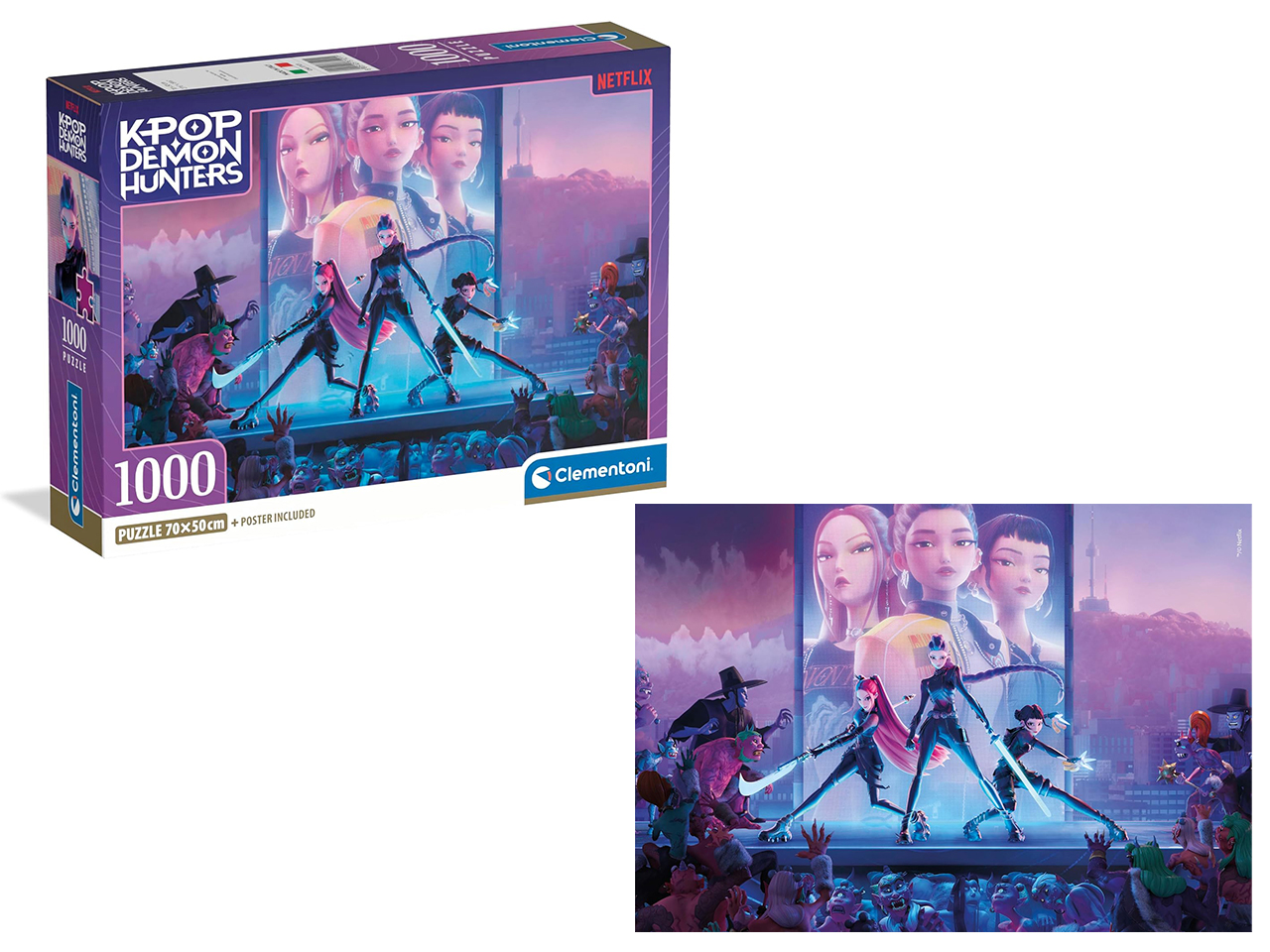 PUZZLE 1000 KPOP DEMON HUNTERS COMPACT 37121.1