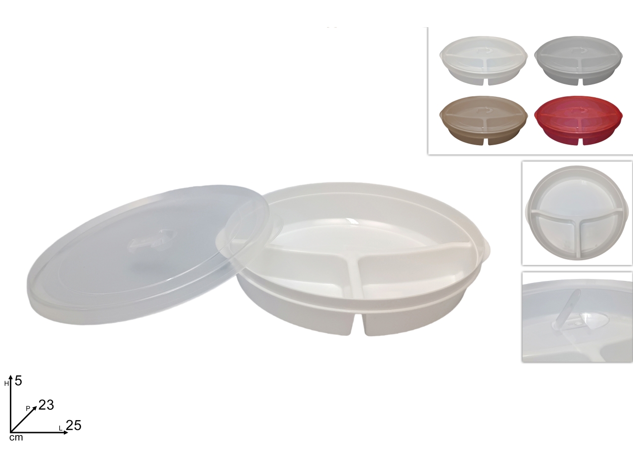 CONTENITORE TONDO3SCOMP.C/COPERCH.4COL DEV24002401 CONTENITORE TONDO3SCOMP.C/COPERCH.4COL DEV24002401