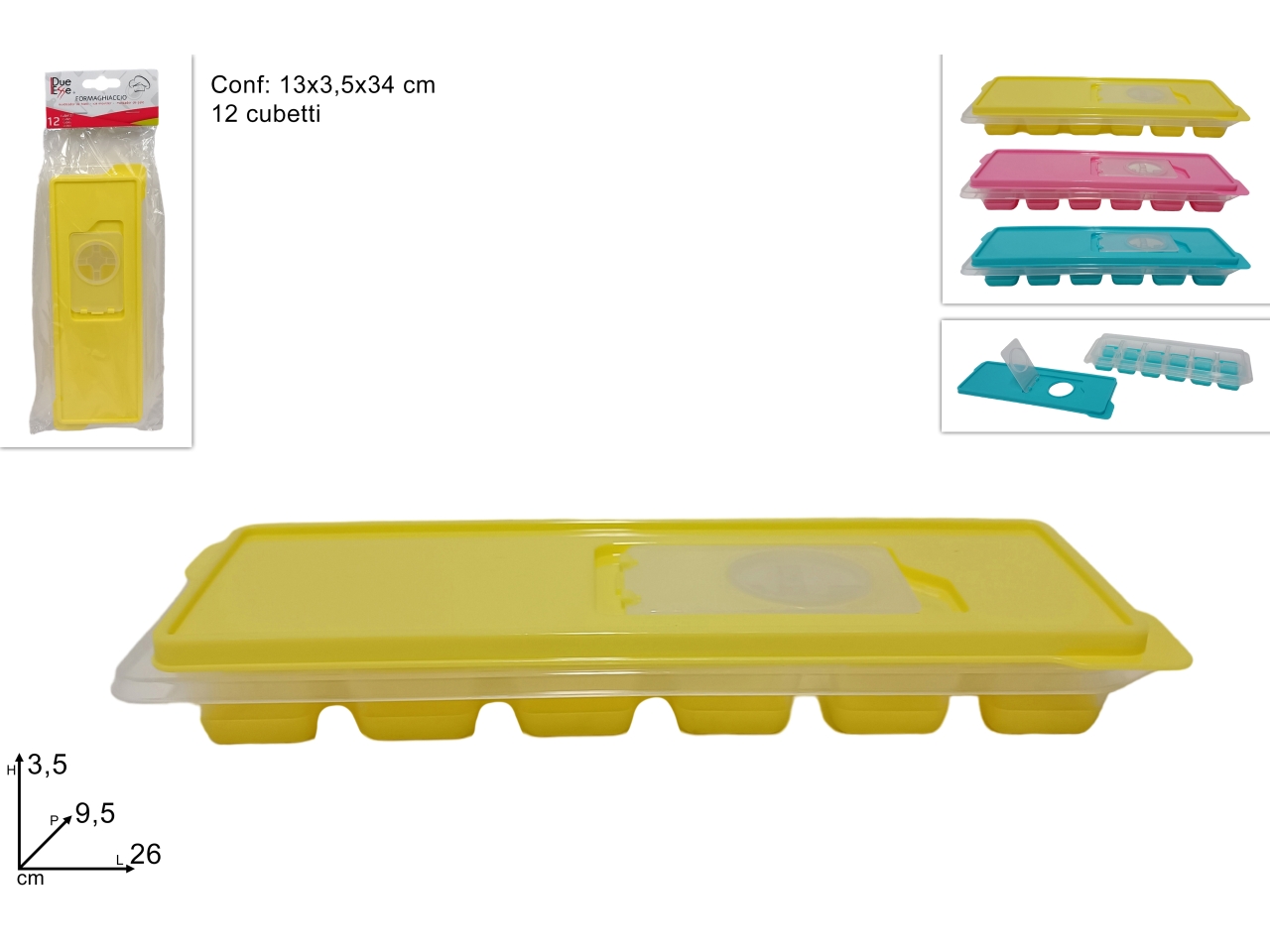 FORMAGHIACCIO SILIC.C/COPERCHIO 3COL. DEV23018321 FORMAGHIACCIO SILIC.C/COPERCHIO 3COL. DEV23018321