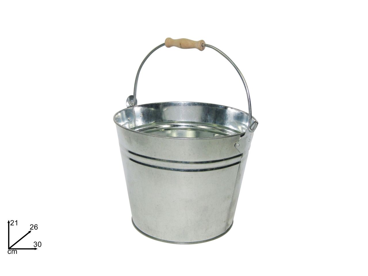 SECCHIO ACCIAIO PICCOLO 30XH.21CM DEV09002021 SECCHIO ACCIAIO PICCOLO 30XH.21CM DEV09002021
