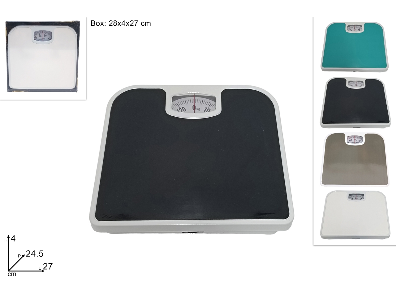 BILANCIA PESAPERSONA ANALOGICA 4COL. DEV18013421