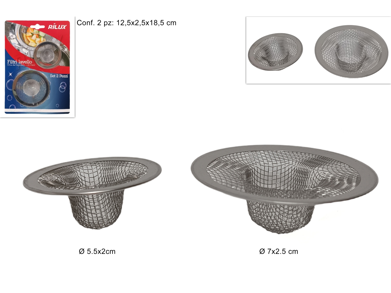 GRIGLIE PER LAVELLO 2PZ DEV11002041 GRIGLIE PER LAVELLO 2PZ DEV11002041