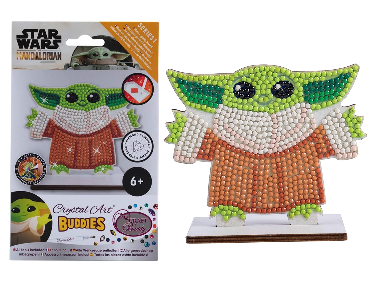 GROGU CRYSTAL ART BUDDY CAFGRSWS009 GROGU CRYSTAL ART BUDDY CAFGRSWS009