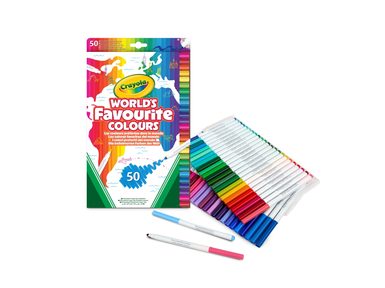 WORLD’S FAVOURITE COLOURS 50 SUPERPUNTA 585069 WORLD’S FAVOURITE COLOURS 50 SUPERPUNTA 585069