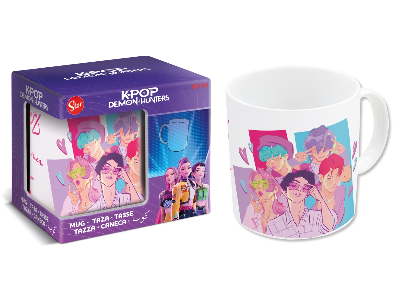 K-POP TAZZA CERAMICA 325ML STT80625
