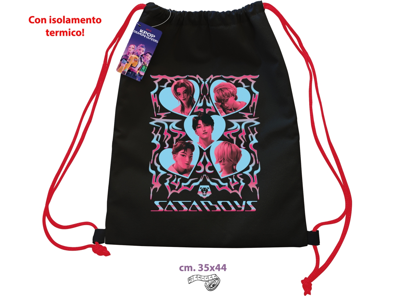 K-POP SACCA TERMICA 35X44CM ST80655 K-POP SACCA TERMICA 35X44CM ST80655