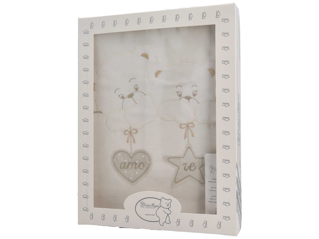 COPERTINA PIQUET CULLA RICAMATA TORTO. CPP6016-004 COPERTINA PIQUET CULLA RICAMATA TORTO. CPP6016-004