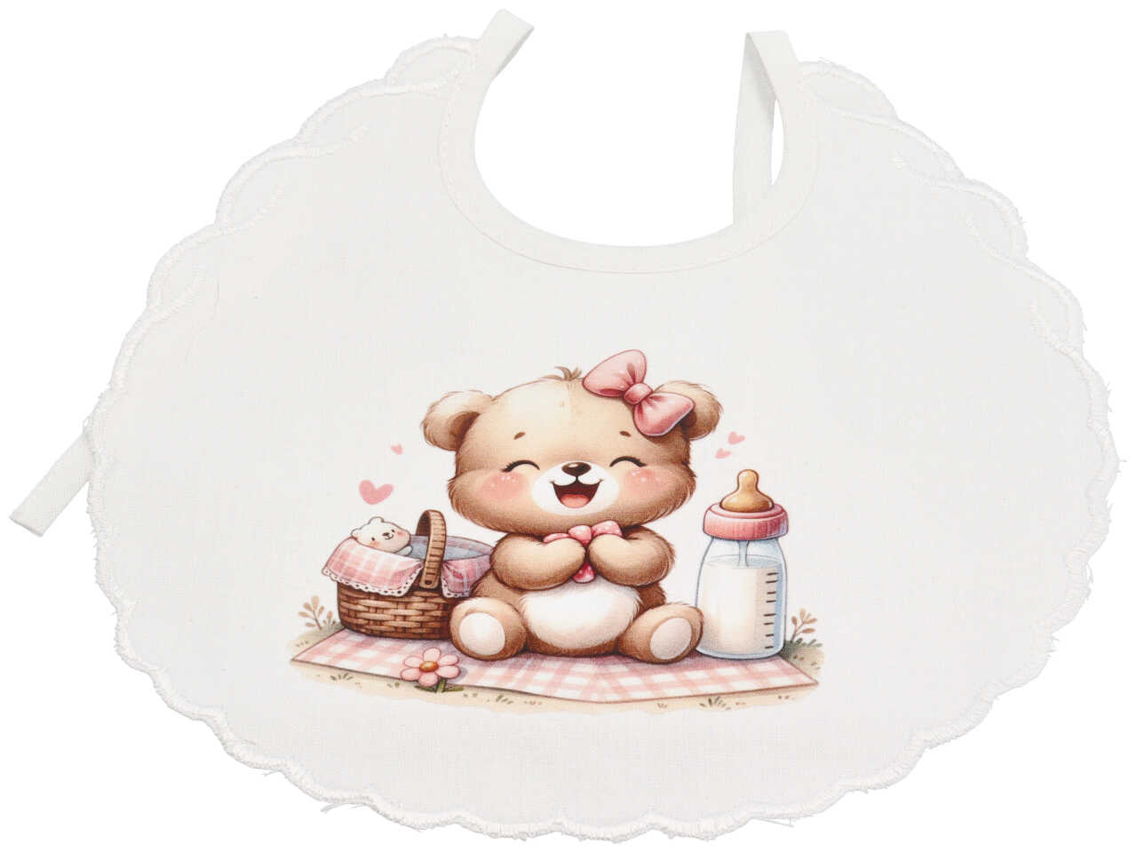 BAVETTA BATTITO BUSTA SINGOLA BIANCO BAV020-005 BAVETTA BATTITO BUSTA SINGOLA BIANCO BAV020-005