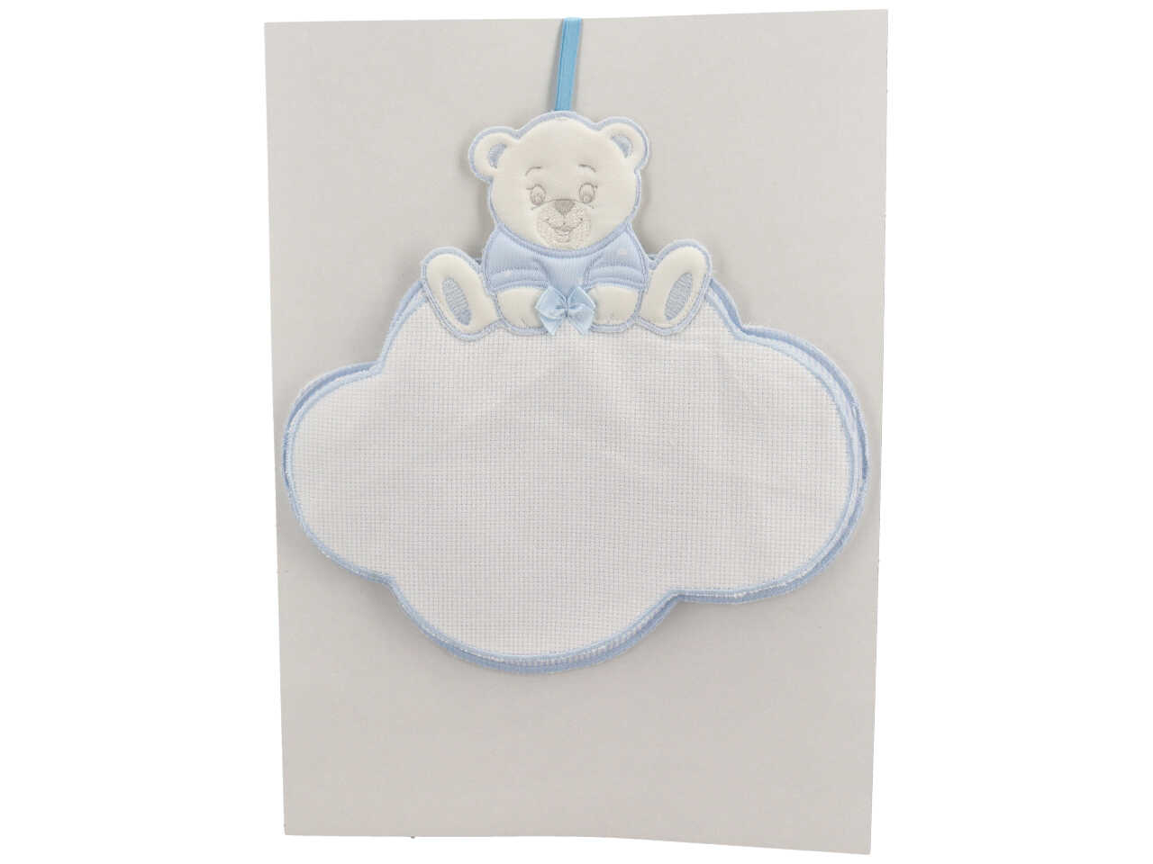 FIOCCO NASCITA ORSETTO NUVOLA CIELO FCN1021-001