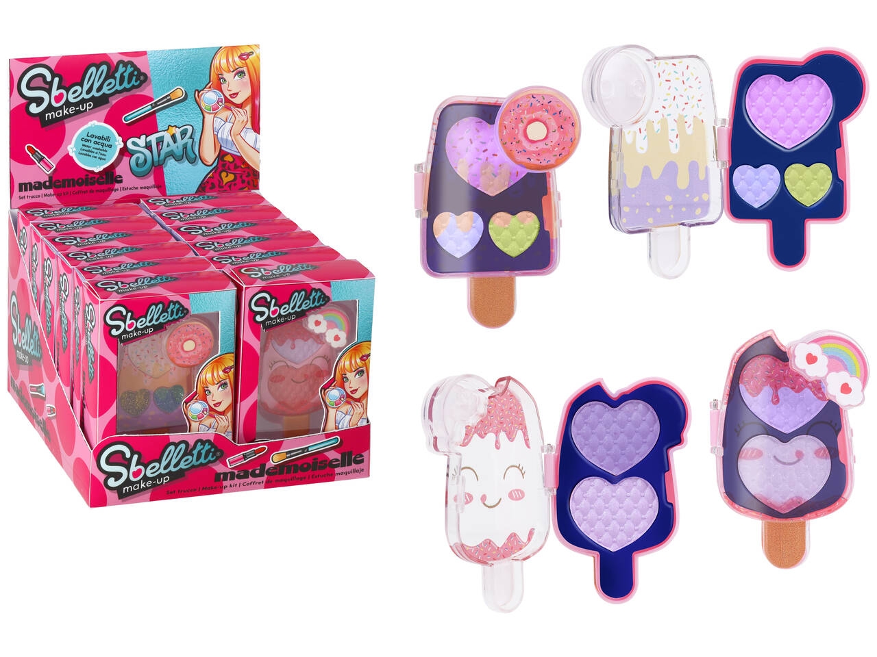SBELLETTI MINI COFANETTO GELATO 16PZ 2ASS 43266