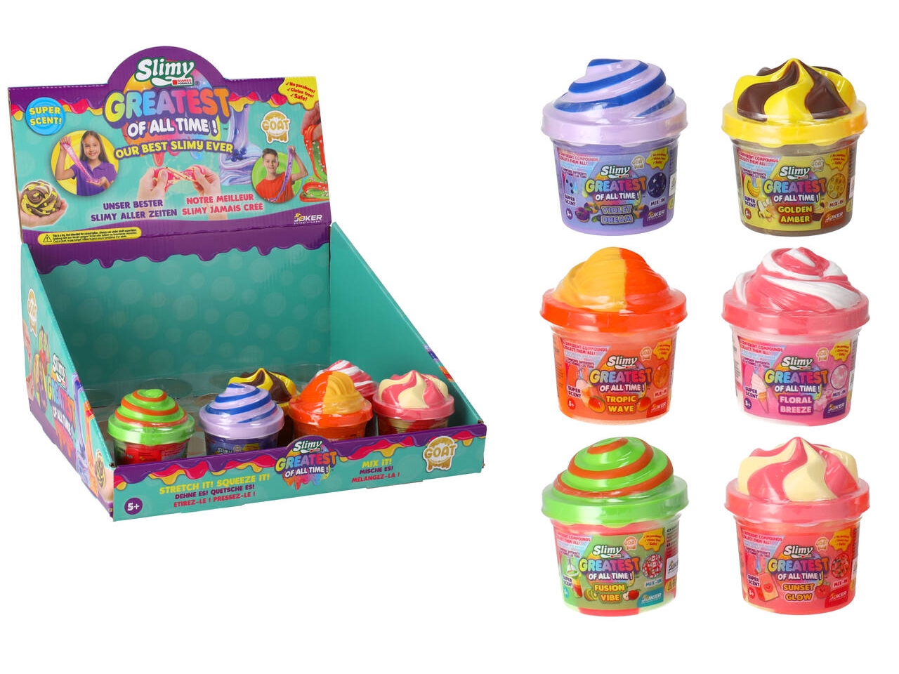 JOJER SLIMY MINI GOAT 2.0 6 COL 6 AROMI 36PZ 43258 JOJER SLIMY MINI GOAT 2.0 6 COL 6 AROMI 36PZ 43258