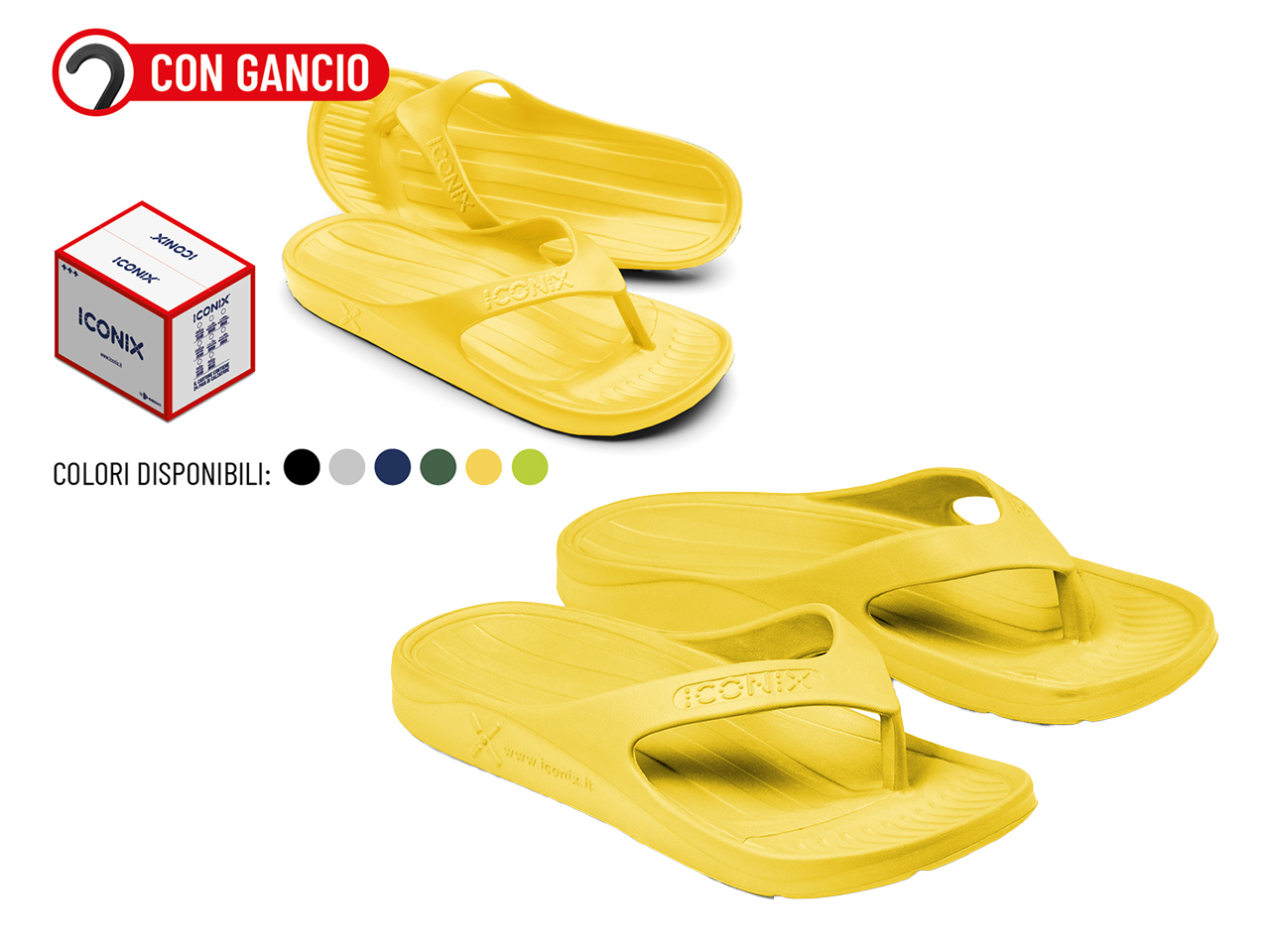 INFRADITO UOMO ICONIX TG 41/46 ASS. FDEVA21GA