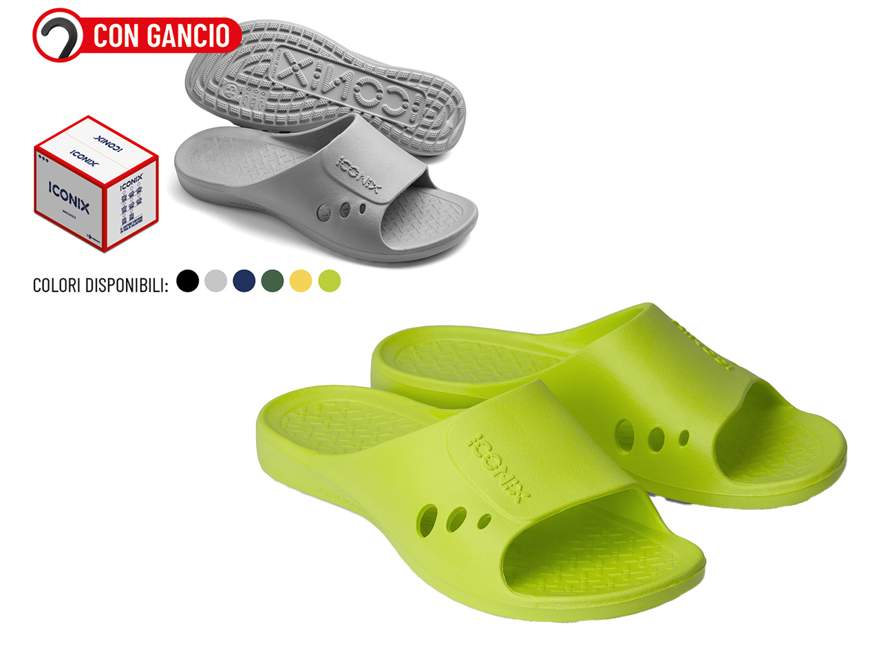 CIABATTA UOMO ICONIX TG 41/46 ASS. FDEVA11GA