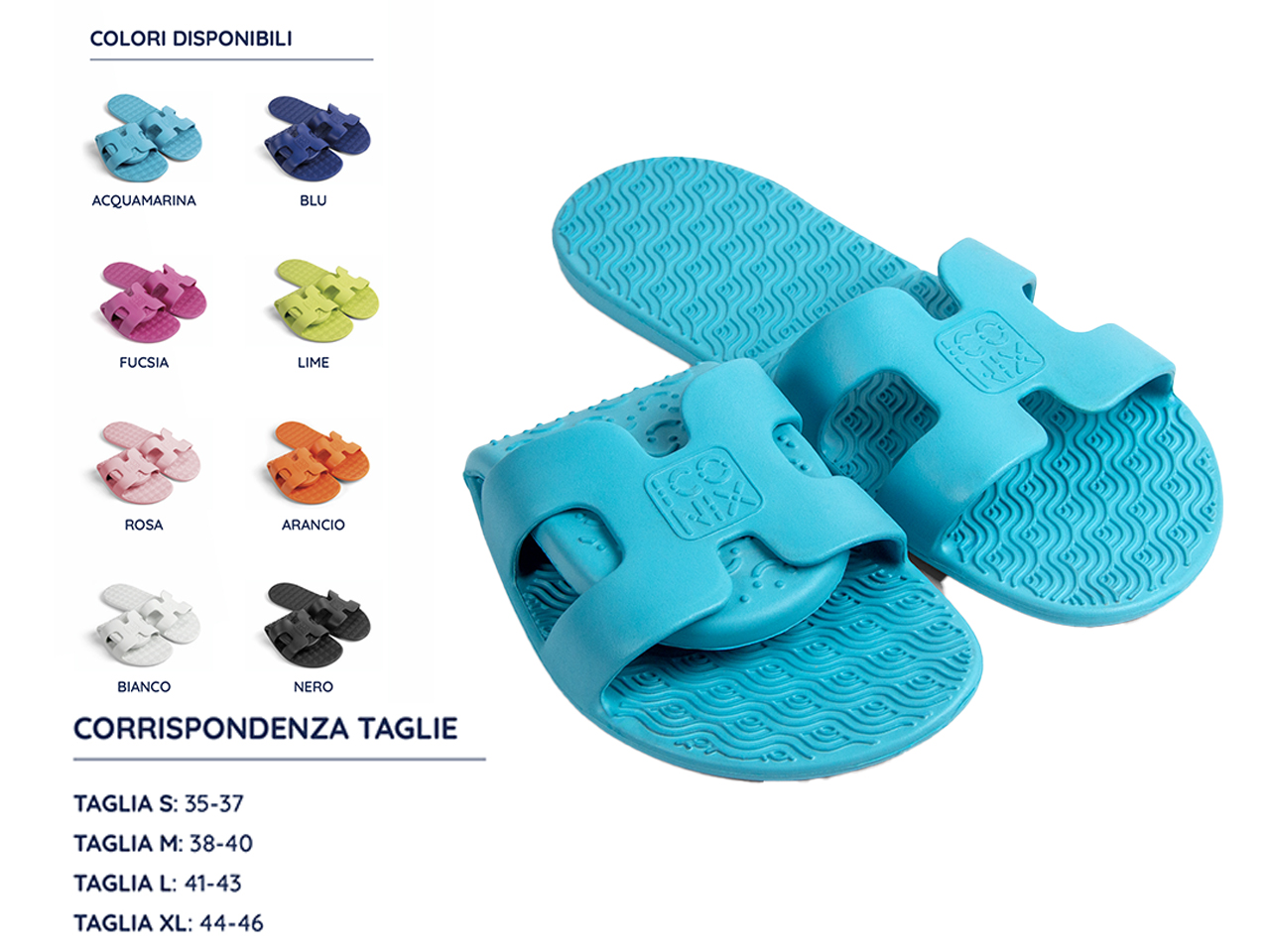 FLIX CIABATTA PIEG.ICONIX TG S/M/L/XL ASS. 9029728