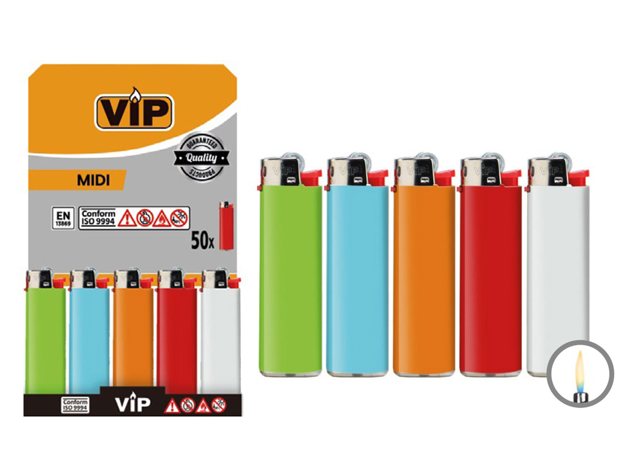 ACCENDINO VIP MEDIO SET DA 50 ACCENDINI 7801