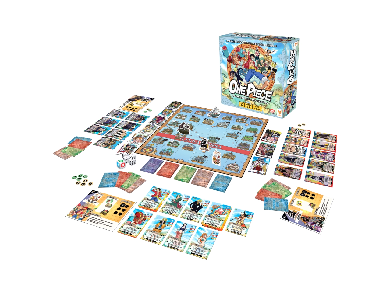 ONE PIECE ISOLA AVVENTURA 27X27X7CM 21196789