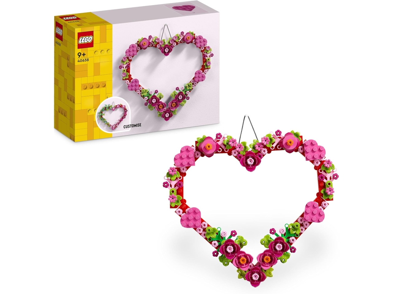 LEGO SEASONS AND OCCASIONS CUORE ORNAMENTALE 40638