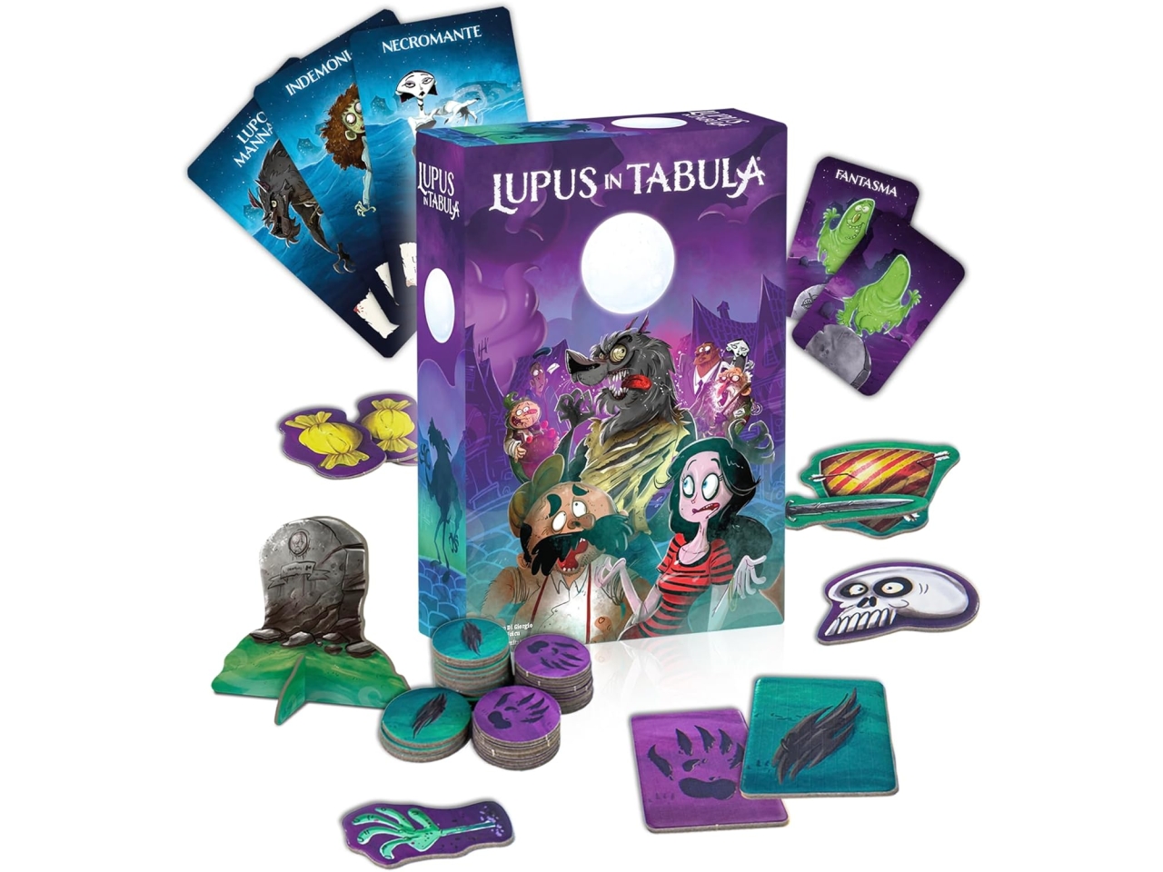 GIOCO LUPUS IN TABULA EDIZIONE LUNA PIENA DVG9207 GIOCO LUPUS IN TABULA EDIZIONE LUNA PIENA DVG9207