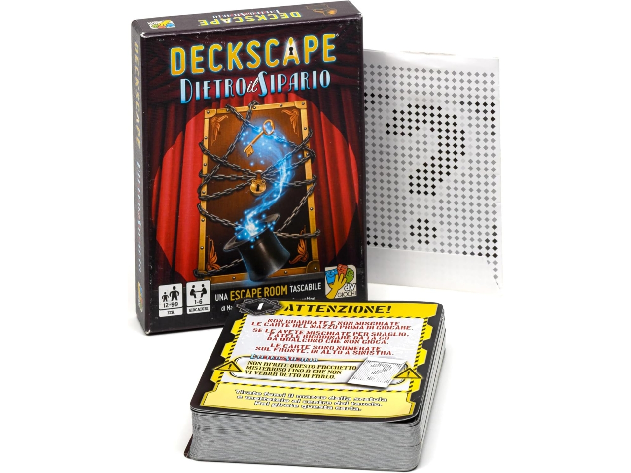 GIOCO DECKSCAPE DIETRO IL SIPARIO DVG5703