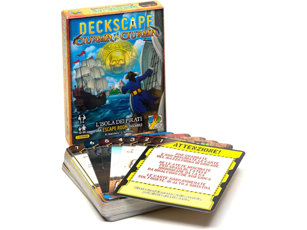 GIOCO DECKSCAPE CIURMA VS CIURMA DVG5729 GIOCO DECKSCAPE CIURMA VS CIURMA DVG5729