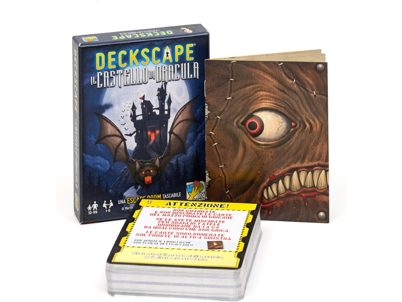 GIOCO DECKSCAPE IL CASTELLO DI DRACULA DVG5738 GIOCO DECKSCAPE IL CASTELLO DI DRACULA DVG5738