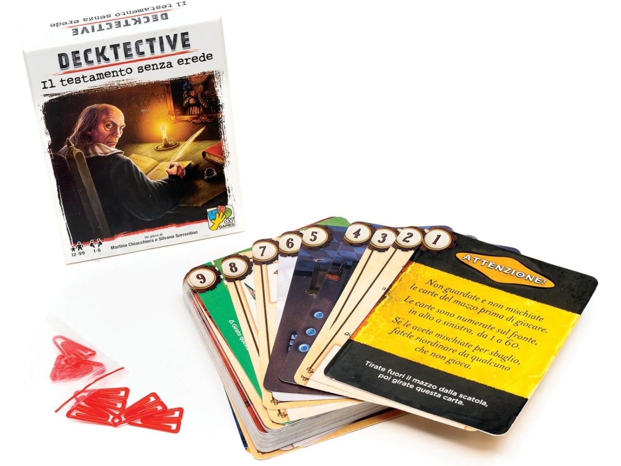 GIOCO DECKTECTIVE IL TESTAMENTO SENZA EREDE DVG5 GIOCO DECKTECTIVE IL TESTAMENTO SENZA EREDE DVG5
