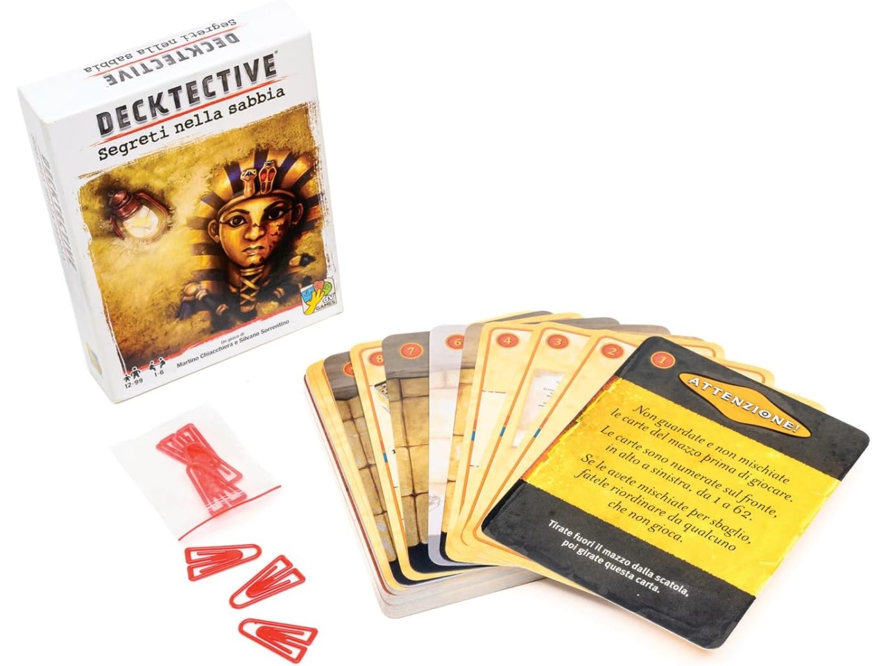 GIOCO DECKTECTIVE SEGRETI NELLA SABBIA DVG5746 GIOCO DECKTECTIVE SEGRETI NELLA SABBIA DVG5746