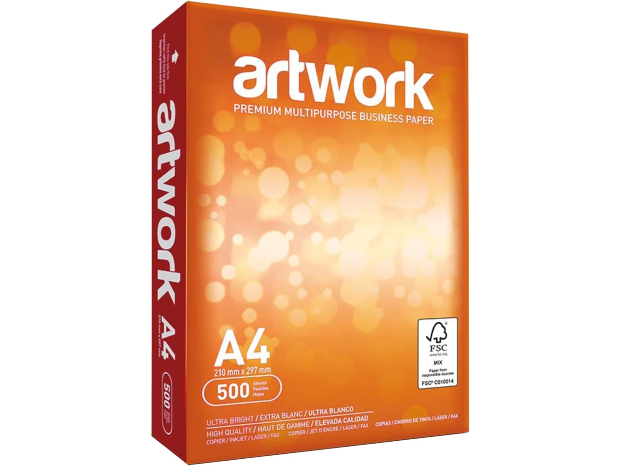 RISMA A4 ARTWORK 75GR 500FG BIANCA21X29,7CM 160285 RISMA A4 ARTWORK 75GR 500FG BIANCA21X29,7CM 160285